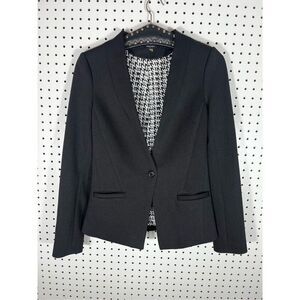 41 Hawthorne twill one button blazer jacket size XS